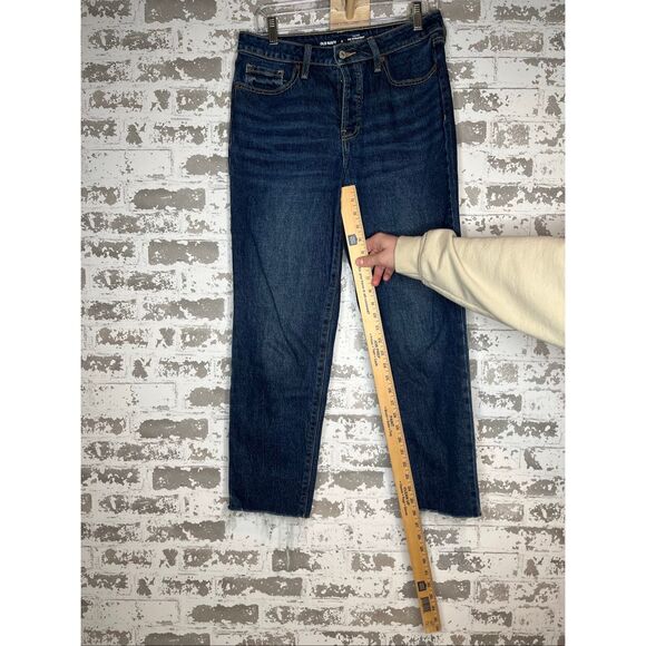 Old navy | women OG straight highrise denim button fly jeans - Picture 5 of 9